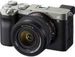 Sony Alpha 7C Spiegellose E-Mount Vollformat-Digitalkamera ILCE-7C (24,2 MP, 7,5cm (3