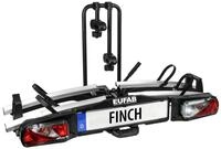 EUFAB 11584 Fahrradtr&auml;ger FINCH f&uuml;r 2 Fahrr&auml;der, Silber, Schwarz