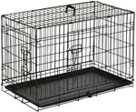 PawHut Hundek&auml;fig Transportk&auml;fig Drahtk&auml;fig mit Gitter Hundebox Transportbox