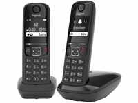 Gigaset AS690 Duo - 2 Schnurlose DECT-Telefone - kontrastreiches Display -...