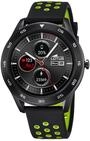 Lotus Smartime Digital Herren Armbanduhr aus Edelstahl mit Armband aus Silikon in der