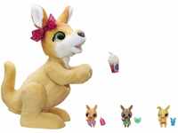 Hasbro Josie, das Känguru, interaktives Plüschspielzeug, 70+ Geräusche und