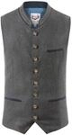 Stockerpoint Sirius Herren Trachtenweste, grau dunkelblau, 50