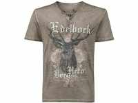 Stockerpoint Herren Berghero T-Shirt, Stein, M