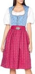 Stockerpoint Sc-300 Damen Midi Dirndlsch&uuml;rze, Rot, 40-44