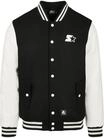 STARTER BLACK LABEL Herren Starter College Jacket Black/White, M