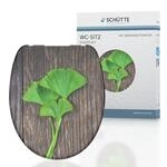 SCH&Uuml;TTE WC-Sitz GINGKO mit Absenkautomatik aus Duroplast, hochwertiger