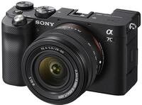 Sony Alpha 7C Spiegellose E-Mount Vollformat-Digitalkamera ILCE-7C (24,2 MP, 7,5cm (3