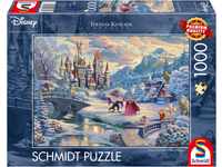 Schmidt Spiele 59671 Thomas Kinkade, Disney, Die Schöne und das Biest,...