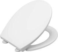Cornat WC-Sitz "Neda" - Klassisch wei&szlig;er Look - Pflegeleichter Thermoplast - Quick