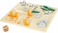small foot Ludo "Safari" aus Holz, Gesellschaftsspiel f&uuml;r die ganze Familie,...