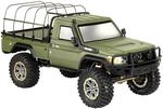 Amewi 22461 RC Scale Crawler AMXRock RCX10PS Pick-Up 1:10, RTR Milit&auml;r gr&uuml;n