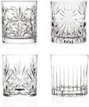 RCR 26249020006 Mixology Whiskey-Gl&auml;ser, 4er-Set Cocktailgl&auml;ser, transparente
