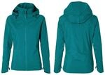 Basil Skane Regenjacke Teal Green S