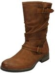 Rieker Damen 98860 Hohe Stiefel, Braun (Nuss 22), 37 EU
