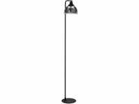 EGLO Stehlampe Beleser, elegante Standleuchte aus Metall in schwarz und...