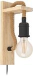 EGLO Wandlampe Rampside, 1 flammige Vintage Wandleuchte im Industrial Design,