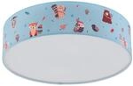 EGLO Deckenlampe Ruffo, 2 flammige Kinderzimmer Lampe