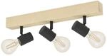 EGLO Deckenlampe Townshend 3, 3 flammiger Vintage Deckenspot im Industrial Design,