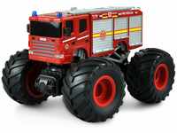 Amewi 22481 Monster Feuerwehr Truck 1:18, ferngesteuert, LED, Beleuchtung,...