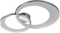 Trio Leuchten LED Deckenleuchte Granada 673890206, Metall Chrom/Wei&szlig;, inkl. 36 Watt
