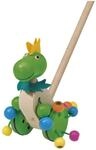 Selecta 62027 Tattolo, Schiebefigur, Schiebe-und Nachziehspielzeug aus Holz, 21...