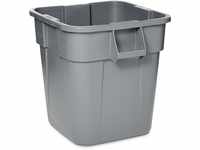 Rubbermaid Commercial Products FG352600GRAY BRUTE Behälter, quadratisch, 106...