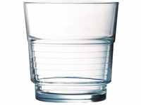 Arcoroc ARC 58057 Spirale Trinkglas, Wasserglas, Saftglas, 250ml, Glas,...