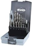 RUKO Einschnittgewindebohrer Satz 6 tlg M3&ndash;M10 HSS 245004RO Maschinengewindebohrer