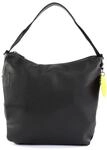 Mandarina Duck Mellow Leather Tracolla, Damen Umh&auml;ngetasche, Schwarz (Nero)