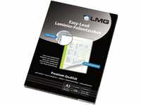 LMG LMGE-A3-125 Laminierfolien Easy Entry A3, 303 x 426 mm, 2 x 125 mic, 100...