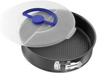 Zenker Springform &Oslash; 26 cm mit Deckel PURE, Backform mit Antihaftbeschichtung,...