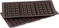 Lurch 85084 FlexiForm Waffel/Backform aus 100% BPA-freiem Platin Silikon (3...