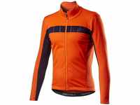 CASTELLI 4520506-034 MORTIROLO VI JACKET Jacket Men's Brilliant Orange/Savile Blau L