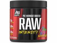 All Stars Raw Intensity Pre Workout Booster Berry Blast I Fitness-Pulver mit