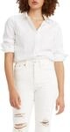 Levi's Damen New Classic Fit Bw Shirt Hemd, Bright White, XS