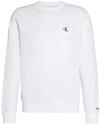 Calvin Klein Herren Sweatshirt Ck Essential ohne Kapuze, Wei&szlig; (Bright White), XL