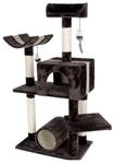 Kerbl Pet Kratzbaum Safari Big dunkel- braun, 60x36x122 cm
