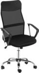 HOMCOM B&uuml;rostuhl Ergonomischer Schreibtischstuhl mit Armlehne, hoher R&uuml;ckenlehne