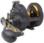 PENN Fathom II Star Drag Multirollen, 25| Right | 4.8:1, Black Gold