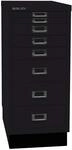 BISLEY MultiDrawer, 29er Serie mit Sockel, DIN A4, 8 Schubladen, Metall, 633...