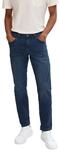 TOM TAILOR Herren Jeans 202212 Marvin Straight, 10136 - Dark Blue Denim, 32W / 36L