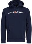 JACK & JONES Herren Jjecorp Logo Sweat Hood Noos Kapuzenpullover, Navy Blazer, M EU