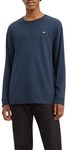 Levi's Herren Long-Sleeve Original Housemark Tee T-Shirt, Cotton + Patch Dress...