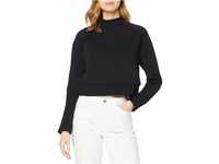 Urban Classics Damen TB3631-Ladies Stripe Short Tee T-Shirt, Black/White, L