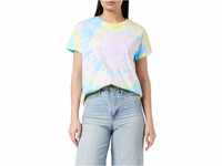 Urban Classics Damen TB3449-Ladies Tie Dye Boyfriend Tee T-Shirt, Pastel, L