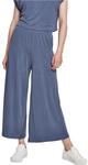 Urban Classics Damen Hose Ladies Modal Culotte, l&auml;ssige Marlene Hose f&uuml;r Frauen,