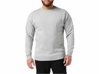 Urban Classics Herren Crewneck Sweatshirt, Grey (Grey 111), S EU