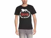 Lonsdale Herren Langarmshirt T-Shirt Original 1960 Slimfit schwarz (schwarz)...