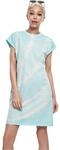 Urban Classics Ladies Tie Dye Dress aquablue S